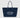 Leo Denim Tote in Ink Blue