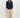 The Jo Shirt in Linen in Dark Navy