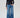 Lyra Wide Leg Crop Raw Hem in Verve